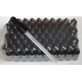 100 ml medicijnflesjes met zwarte pipetten (70x)